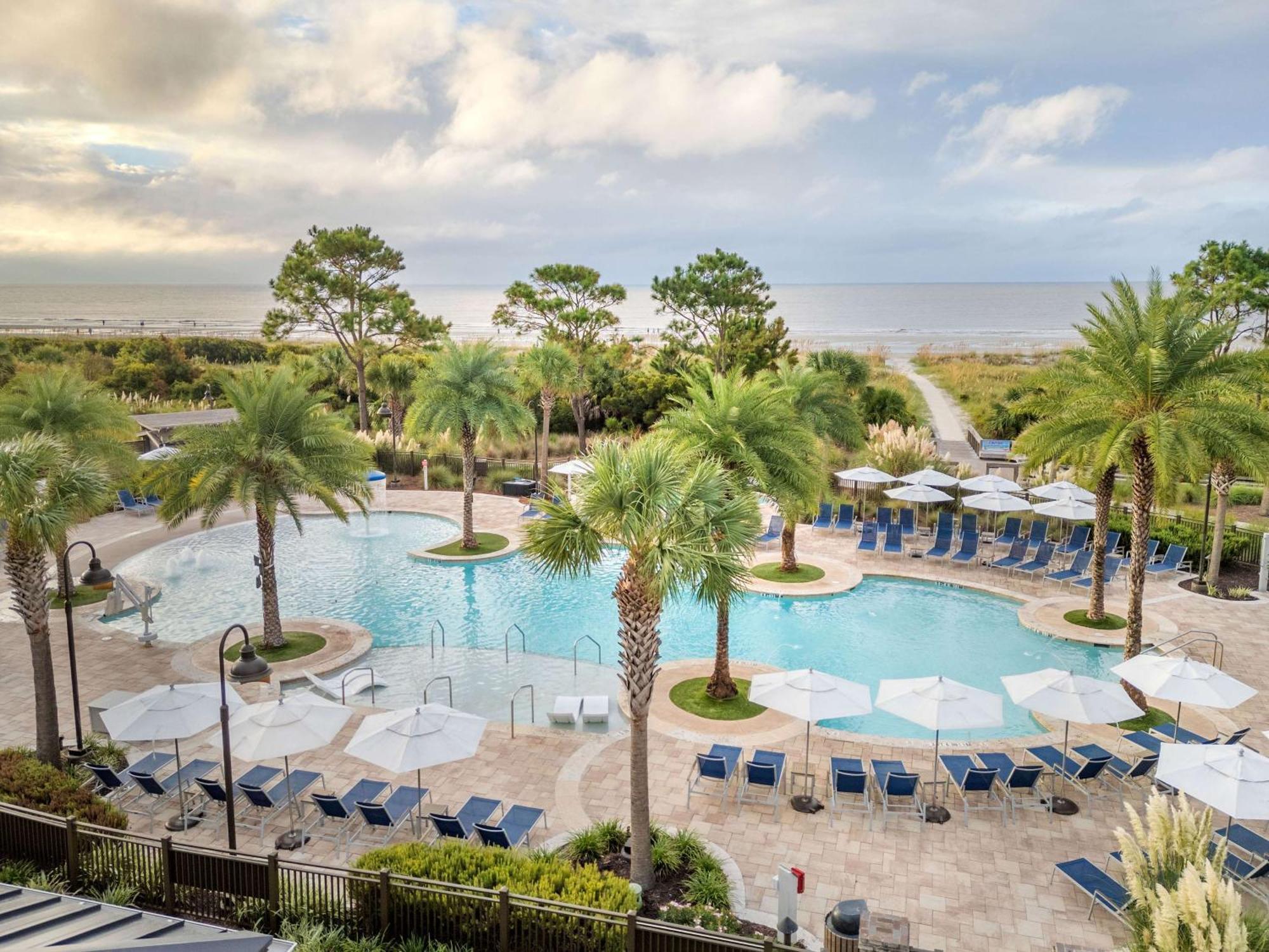 Hilton Grand Vacations Club Ocean Oak Resort Hilton Head Hilton Head Island Exterior foto
